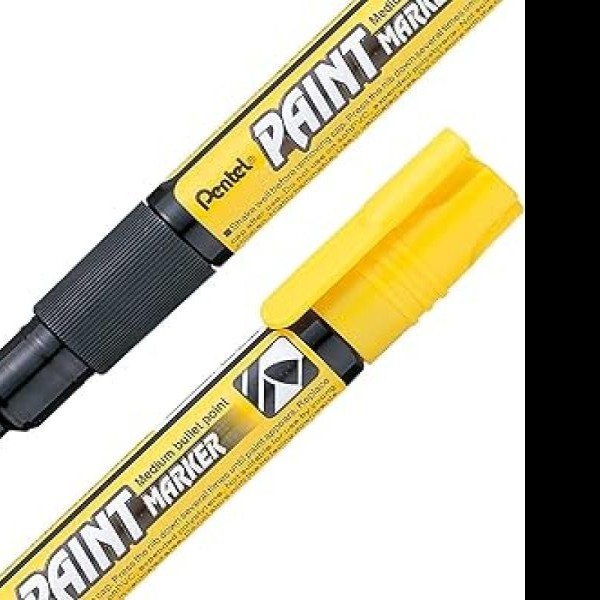 MARCADOR PERM. DELG. PAINT MMP20-GO PREDONDA. AMAR. PZA